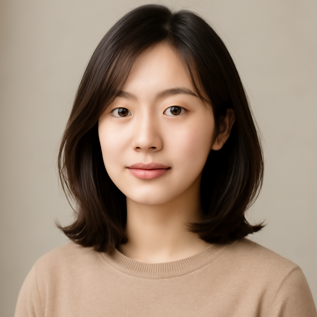 중단발스타일 대표 이미지